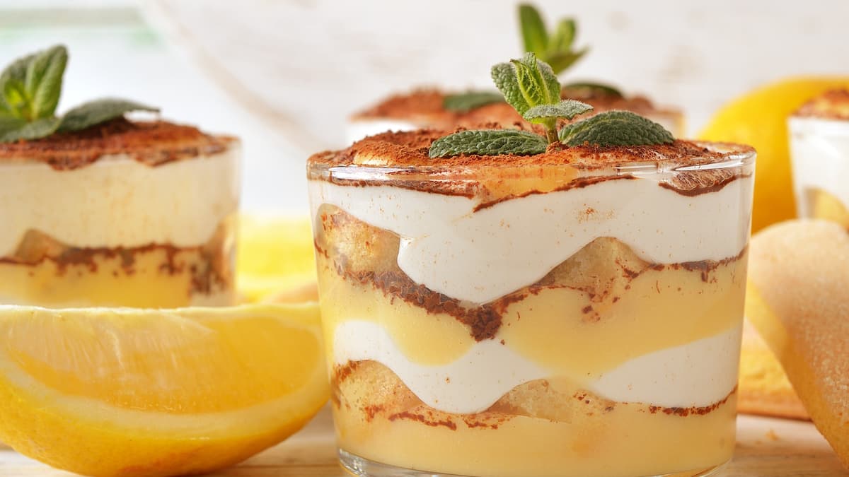 Slatki zaokret: limun tiramisu u čaši