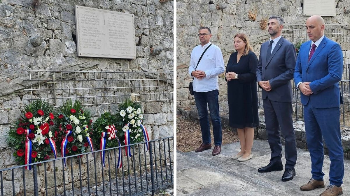 Izaslanstvo Dubrovnika odalo počast poginulima u partizanskom pokolju na otočiću Daksi