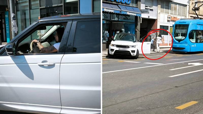 FOTO Range Roverom blokirala promet u Zagrebu pa napala vozača ZET-a?! ‘Pao je na pod’