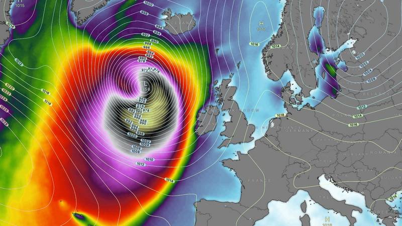 Europi prijeti nestabilna fronta: Poplave, orkanski vjetrovi i oluje. Evo što čeka Hrvatsku