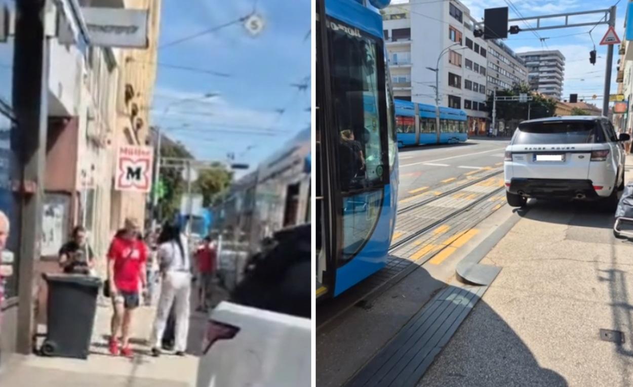 Javila se vozačica koja je Range Roverom blokirala promet, nastao kaos: ‘Kamere će sve pokazati! Udario me, sve se vidi‘