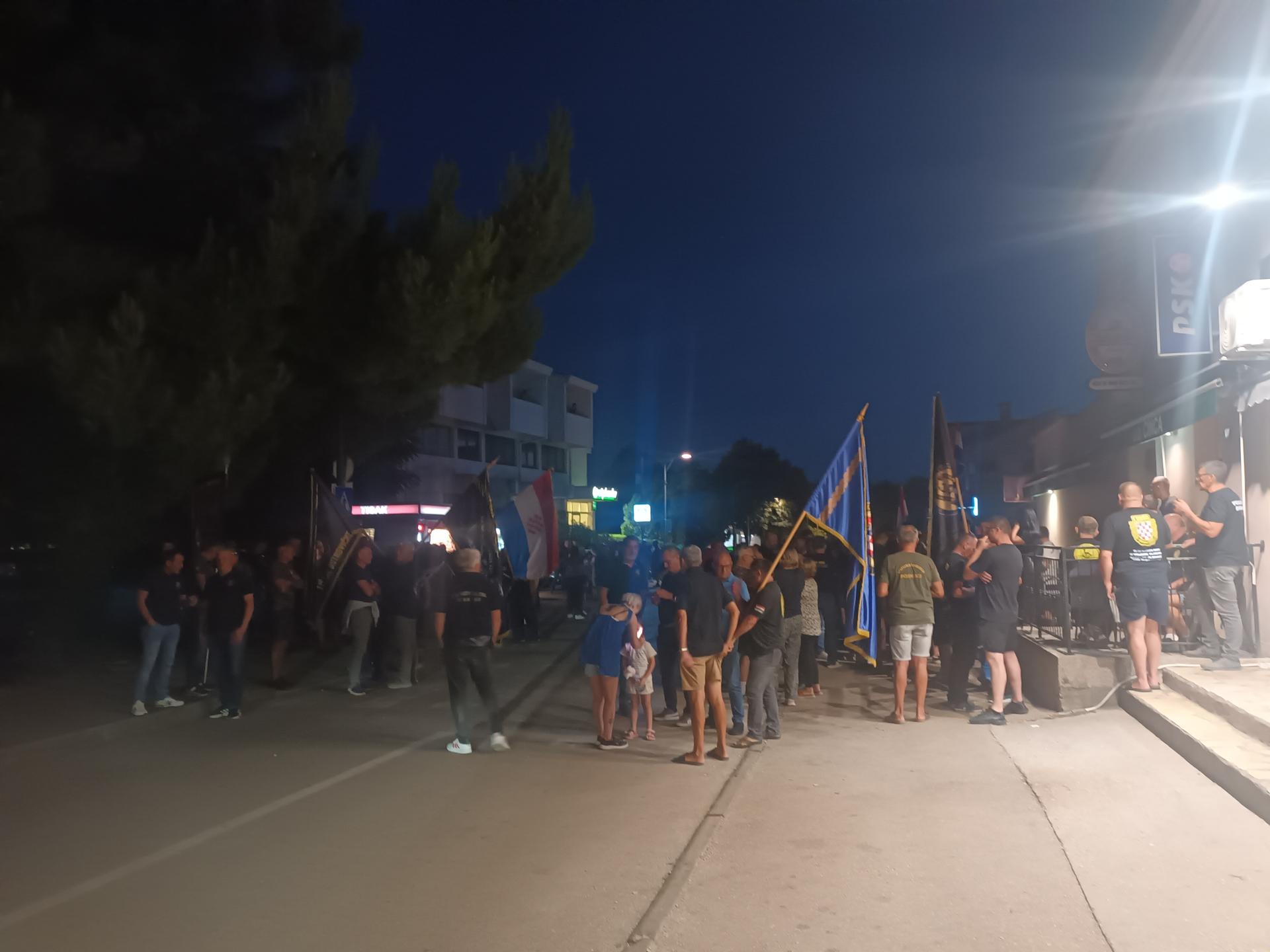 Nakon otkazivanja festivala u Benkovcu, branitelji ponovno izašli na ulice