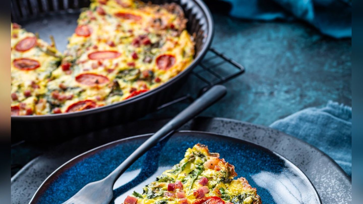Talijanski klasik: sočni špinat rajčica frittata