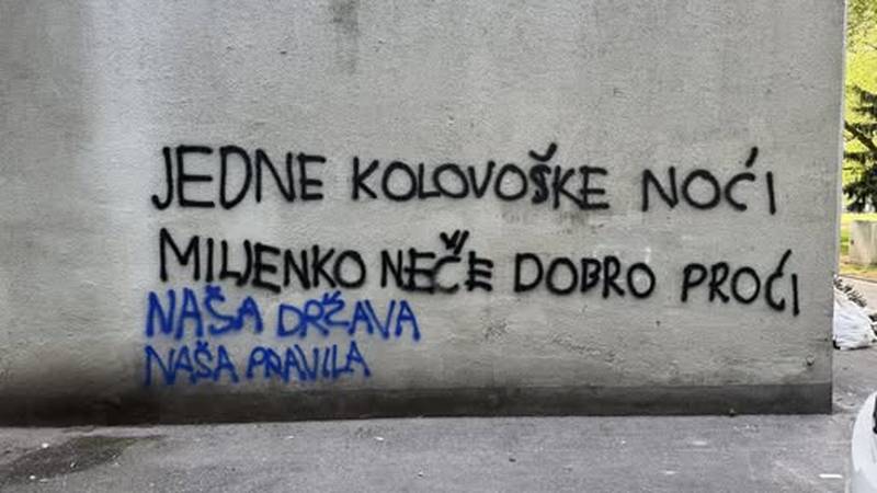 Društvo hrvatskih književnika  osudilo sramotne grafite  s prijetnjama Miljenku Jergoviću