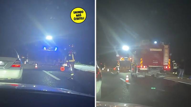 VIDEO Užas na A3: Motociklist se bori za život, vozač kombija naletio na mladića kod Novske