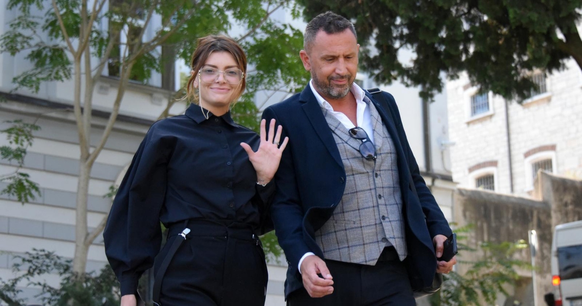 FOTO Ella Dvornik i odvjetnik snimljeni nakon ročišta brakorazvodne parnice