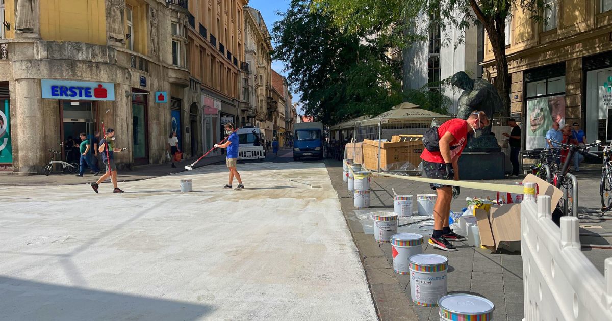 VIDEO Mačke se vraćaju u centar Zagreba: Počinje izrada murala u Masarykovoj