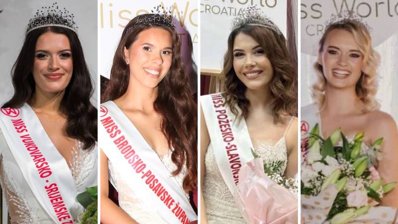 Ljepotice iz ravnice dominiraju: Četiri Slavonke u listopadu se bore za titulu Miss Hrvatske